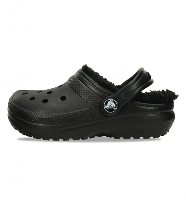 كروكس Crocs Black Slippers For Kids Unisex
